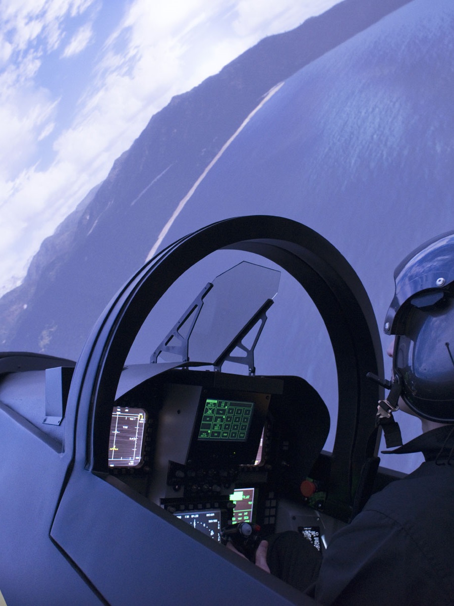 Photos simulateurs avions de chasse : I-Way